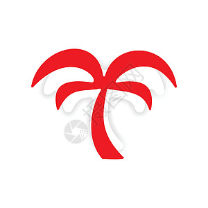 纸棕榈树上的图标图标粘贴标签作品木头异国插图植物群植物绘画营销热带数字图片