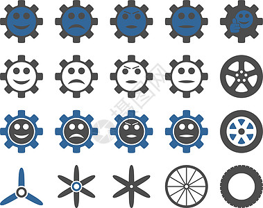 工具和微笑工具图标喜悦符号自行车配置手指机器幸福航班表情车轮背景图片