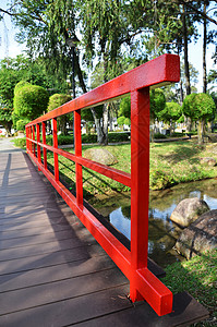 中华花园红桥生长旅行公园民众石头花园建筑学植物灌木丛通道背景图片