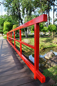 中华花园红桥生长旅行公园民众石头花园建筑学植物灌木丛通道图片