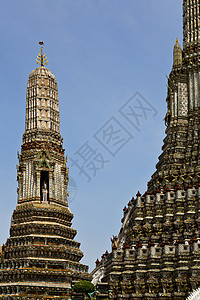 亚洲泰国曼谷天空和颜色宗教图片