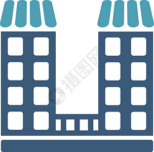 来自的公司图标公寓房子字形住宅商业建筑学房地产城市酒店建筑物图片