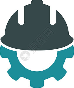 开发图标工程师盔甲职业力量工具建筑师建造头盔建设者配置图片