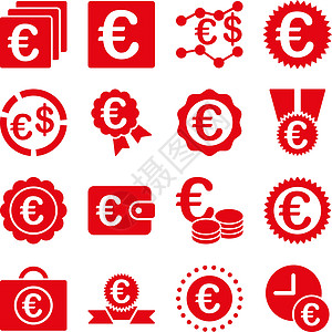 欧元银行业务和服务工具图标字形现金证书联盟图表银行商业银行业经济符号图片