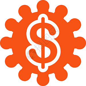 商业双彩集的付款选项图标技术现金购物引擎银行控制工厂服务齿轮经济图片