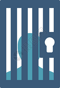 来自的监狱图标框架惩罚犯罪字形相机锁孔逮捕房间法官法庭图片
