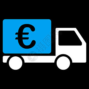 收集器汽车图标金融运输联盟银行命令货车卡车蓝色出租车商业图片