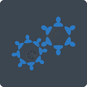 协作图标会议组织民间朋友雇员团队技术社区合作者团体图片