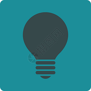 平板软蓝色整形按键灯泡照明风暴玻璃专利创新解决方案思维力量活力图片