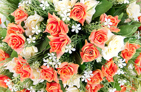 织花花团白色婚礼花瓶礼物蓝色花束玫瑰丝绸生活粉色图片