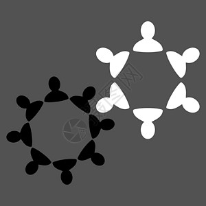 商业集成的合作图示友谊顾客人群联盟社区网络用户公司伙伴社会图片