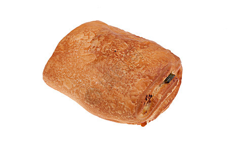 孤立的糕点棕色包子传统早餐面包面粉美食文化食物小吃背景图片