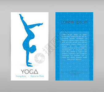 妇女做瑜瑜伽 传单文化卡片健身房活力女士身体小册子女孩绘画女性图片