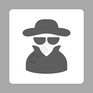 Spey 图标男人化身检查员保镖字形帽子侦探私人检查勘探图片