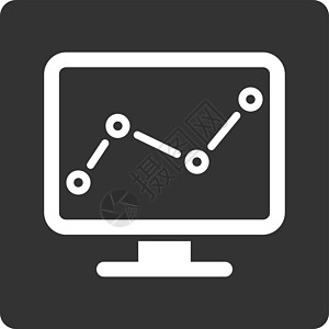 监测图标信号图表正方形电子信息股票数据市场展示电视图片