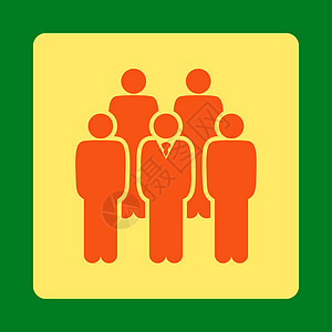 工作人员图标人群黄色命令家庭字形用户圆形正方形社交男人图片