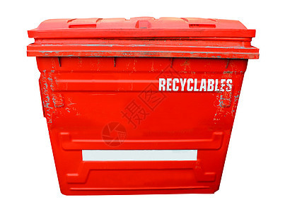 红工业回收箱背景图片