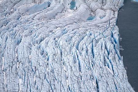 新泽姆利亚北极冰河地区冰川场地冰窖生态气候荒野破坏反射岩石旅行图片