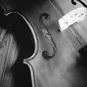 时间练习小提琴黑白颜色音调风格细绳中提琴音乐家乐队木头音乐会低音旋律滚动仪器图片