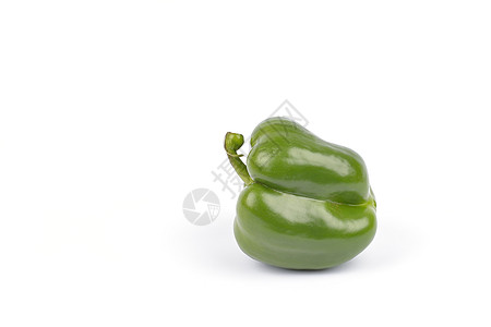 白色背景的胡椒或辣椒或甲片烹饪蔬菜团体食物黄色图片
