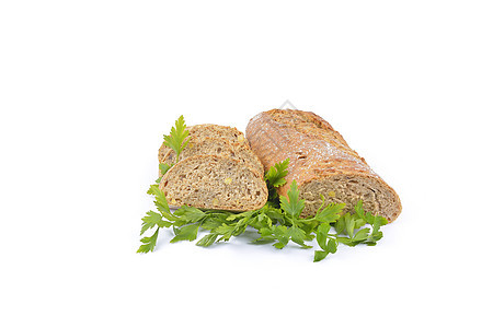 新鲜自自制天然面包 白菜蔬菜碳水小麦化合物脆皮营养纤维餐巾早餐圆圈烤箱图片