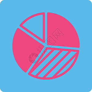 Pie pie 图表图标数据统计蛋糕字形饼形报告粉色销售量信息蓝色图片
