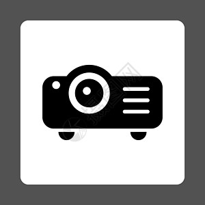 投影器图标投影摄像机相机电影投影仪娱乐字形展示电脑视频图片