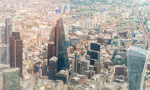 从直升机上看到的伦敦天线旅游全景首都地标碎片眼睛空气城市景观码头图片