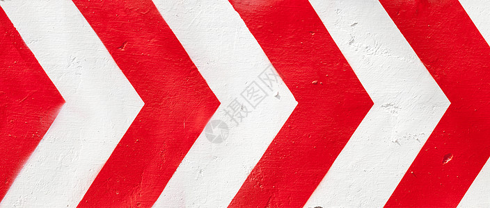 红色和白色外红白的警示条纹背景图片