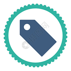 标记平板钴和青青色圆环邮票图标价格实体邀请函字形密码贴纸徽章学期优惠券指标图片