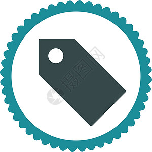 标贴平面软蓝色标签环形邮票图标依恋闲暇卡片操作价格橡皮实体字形贴纸榜样图片