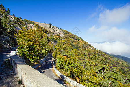 克里米亚山区公路图片