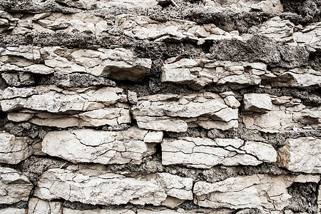 石头墙纹理墙纸岩石地面水泥石工石墙建筑学瓦砾黏土图片