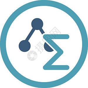 分析图标科学数学公式图表字形会计化学品解决方案计算功能性图片