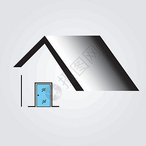 门制造业Logo号自由入口合页安全倾斜建筑小屋门把手框架建筑师图片