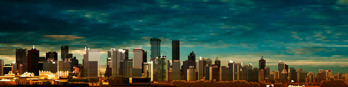 含有vancouver全景的抽象背景阴影景观建筑学市中心天空星星天际摩天大楼插图建筑图片