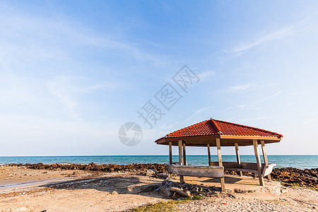 海洋中风景馆图片