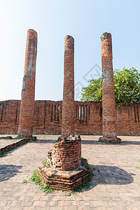 古老佛教寺庙石头建筑学文化历史旅行天空旅游游客佛教徒公园图片