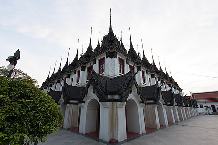 泰国曼谷建筑寺庙旅行城市蓝色建筑学宗教国王纪念碑佛教徒图片