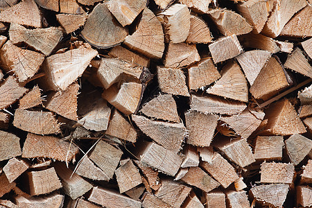 干切碎木柴林业材料燃料日志壁炉记录木头环境团体松树图片