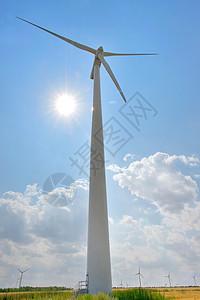 风风涡轮来源力量气候发电机技术天空全球旋转风力绿色图片