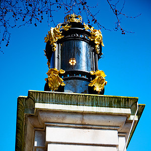 古老的英国伦敦市历史大理石和雕像雕塑首都王国天空兴趣城市柱子文化纪念馆英语图片
