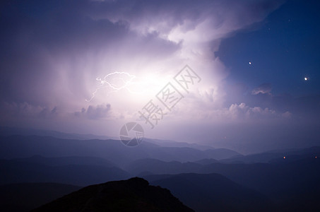 喀尔巴阡山脉 波普伊凡山 雷头和星座旅行岩石国家环境印花布天文人行道花朵蓝色彩虹图片