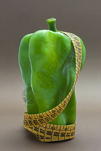 棕色背景孤立的新鲜开菜茄子水平蔬菜植物白色胡椒绿色宏观食物水果图片