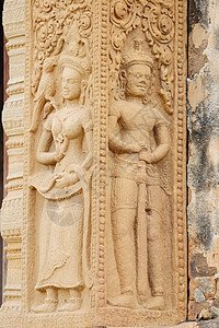 城堡岩石寺庙的石雕装饰历史宗教艺术石头雕塑雕像风格建筑学雕刻图片
