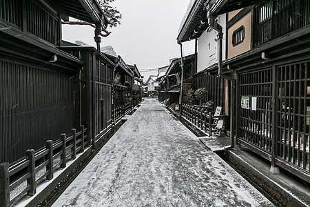 日本高山老城图片