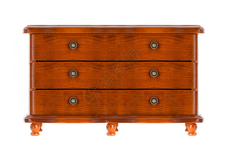 床边桌盒子床头柜风格单板家具棕色桌子反射木头装潢图片