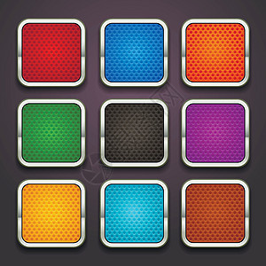 App 图标网络蓝色旅行按钮徽章公司界面商业橙子技术图片