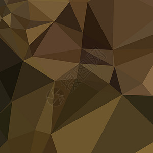 抽象低多边形背景三角形测量三角马赛克棕色多面体像素化头颅折纸图片