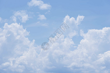 蓝蓝天空风景天气天堂气氛蓝色白色多云季节自由臭氧图片